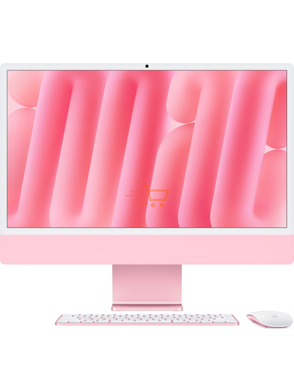Apple iMac M4 Çip 16GB 256GB SSD macOS 24" All In One Bilgisayar MWV43TU/A Pembe